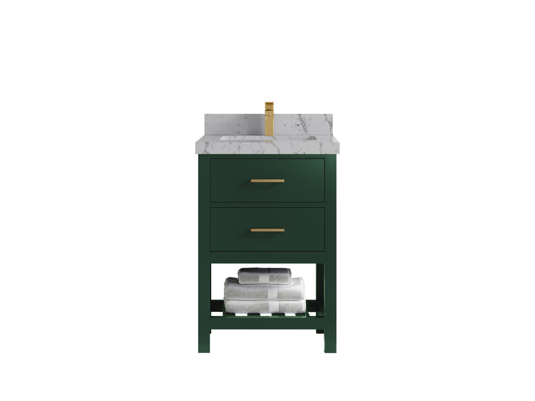 Parker 24 in. W x 22 in. D Single Sink Bathroom Vanity