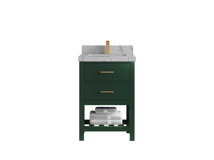 Parker 24 in. W x 22 in. D Single Sink Bathroom Vanity - photo 32