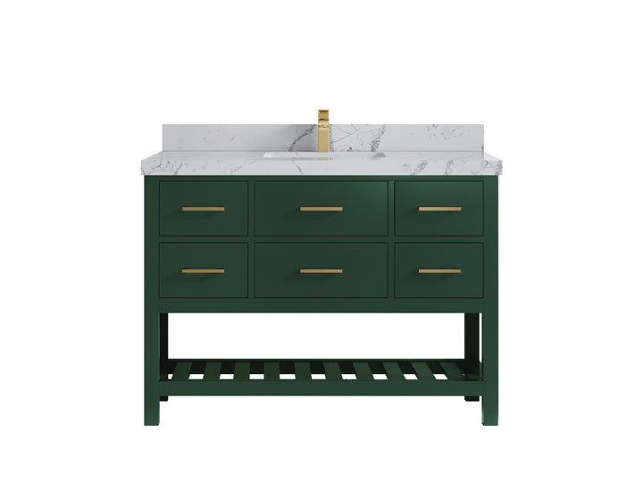 Parker 48 in. W x 22 in. D Single Sink Bathroom Vanity - photo 34