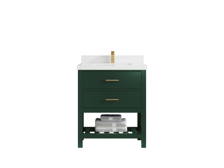 Parker 30 in. W x 22 in. D Single Sink Bathroom Vanity - photo 37