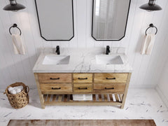 Parker Mango Wood 60 in. W x 22 in. D Double Sink Bathroom Vanity - photo 23