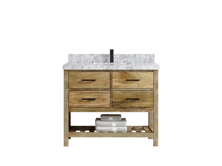 Parker Mango Wood 42 in. W x 22 in. D Single Sink Bathroom Vanity - photo 13