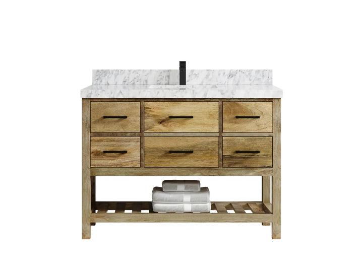 Parker Mango Wood 48 in. W x 22 in. D Single Sink Bathroom Vanity - photo 13