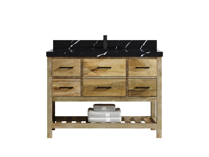 Parker Mango Wood 48 in. W x 22 in. D Single Sink Bathroom Vanity - photo 7