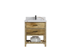 Parker Mango Wood 30 in. W x 22 in. D Single Sink Bathroom Vanity - photo 7