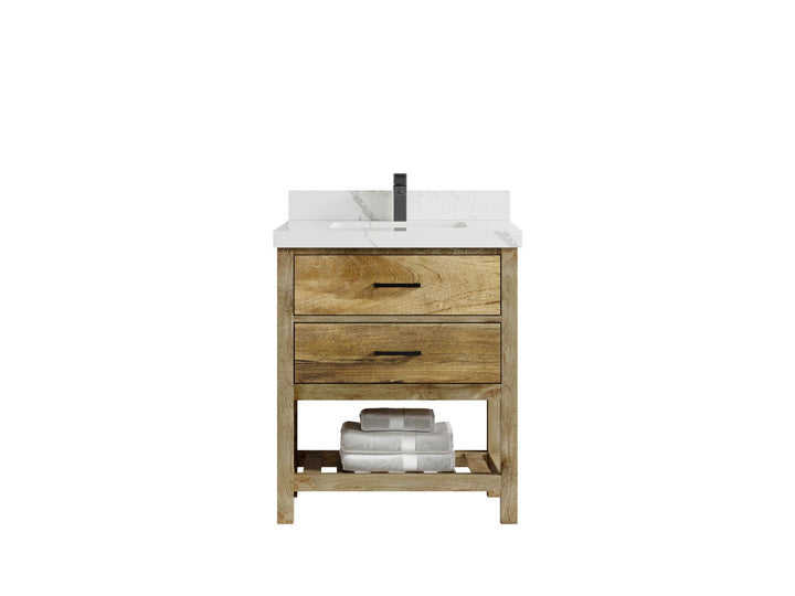 Parker Mango Wood 30 in. W x 22 in. D Single Sink Bathroom Vanity - photo 9