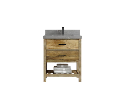Parker Mango Wood 30 in. W x 22 in. D Single Sink Bathroom Vanity