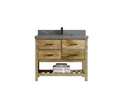Parker Mango Wood 42 in. W x 22 in. D Single Sink Bathroom Vanity - photo 16