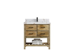 Parker Mango Wood 36 in. W x 22 in. D Center Sink Bathroom Vanity - photo 18