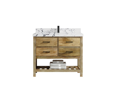 Parker Mango Wood 42 in. W x 22 in. D Single Sink Bathroom Vanity