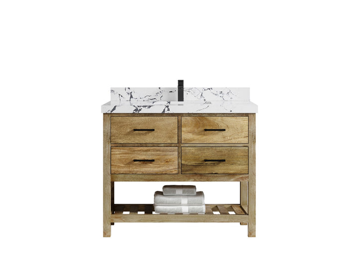 Parker Mango Wood 42 in. W x 22 in. D Single Sink Bathroom Vanity - photo 20