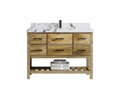 Parker Mango Wood 48 in. W x 22 in. D Single Sink Bathroom Vanity - photo 20