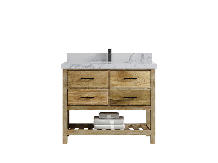 Parker Mango Wood 42 in. W x 22 in. D Single Sink Bathroom Vanity - photo 21