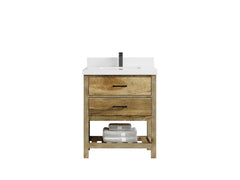 Parker Mango Wood 30 in. W x 22 in. D Single Sink Bathroom Vanity - photo 21