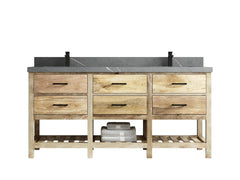 Parker Mango Wood 72 in. W x 22 in. D Double Sink Bathroom Vanity - photo 15
