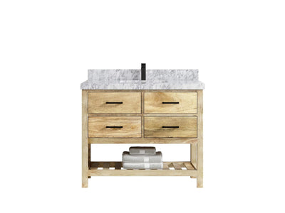 Parker Mango Wood 42 in. W x 22 in. D Single Sink Bathroom Vanity