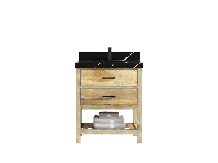Parker Mango Wood 30 in. W x 22 in. D Single Sink Bathroom Vanity - photo 7