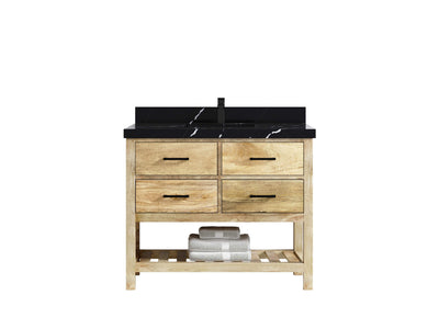 Parker Mango Wood 42 in. W x 22 in. D Single Sink Bathroom Vanity