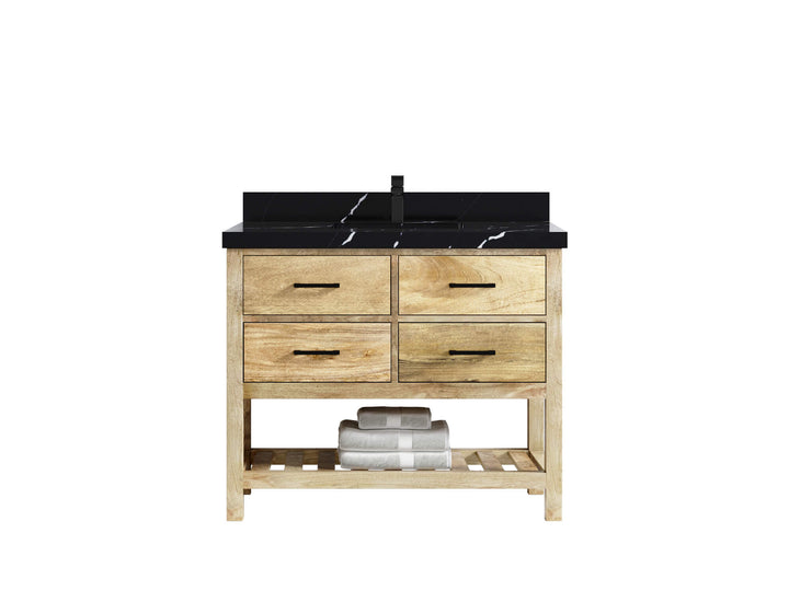 Parker Mango Wood 42 in. W x 22 in. D Single Sink Bathroom Vanity - photo 7