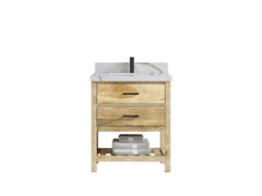 Parker Mango Wood 30 in. W x 22 in. D Single Sink Bathroom Vanity - photo 8