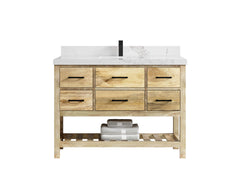 Parker Mango Wood 48 in. W x 22 in. D Single Sink Bathroom Vanity - photo 10