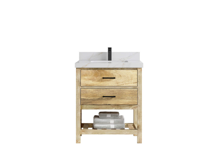 Parker Mango Wood 30 in. W x 22 in. D Single Sink Bathroom Vanity - photo 12