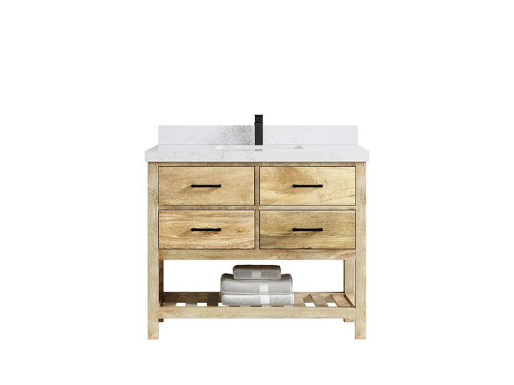 Parker Mango Wood 42 in. W x 22 in. D Single Sink Bathroom Vanity - photo 15