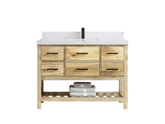 Parker Mango Wood 48 in. W x 22 in. D Single Sink Bathroom Vanity - photo 14