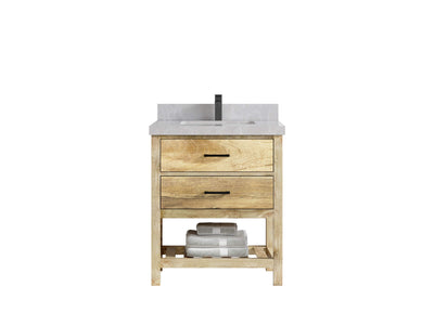 Parker Mango Wood 30 in. W x 22 in. D Single Sink Bathroom Vanity