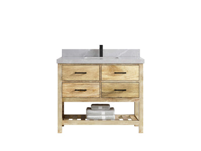 Parker Mango Wood 42 in. W x 22 in. D Single Sink Bathroom Vanity