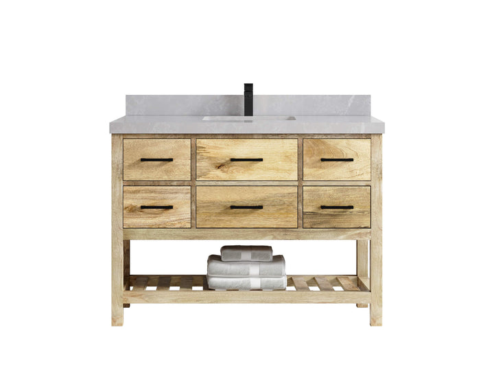 Parker Mango Wood 48 in. W x 22 in. D Single Sink Bathroom Vanity - photo 15