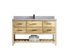 Parker Mango Wood 60 in. W x 22 in. D Single Sink Bathroom Vanity - photo 15