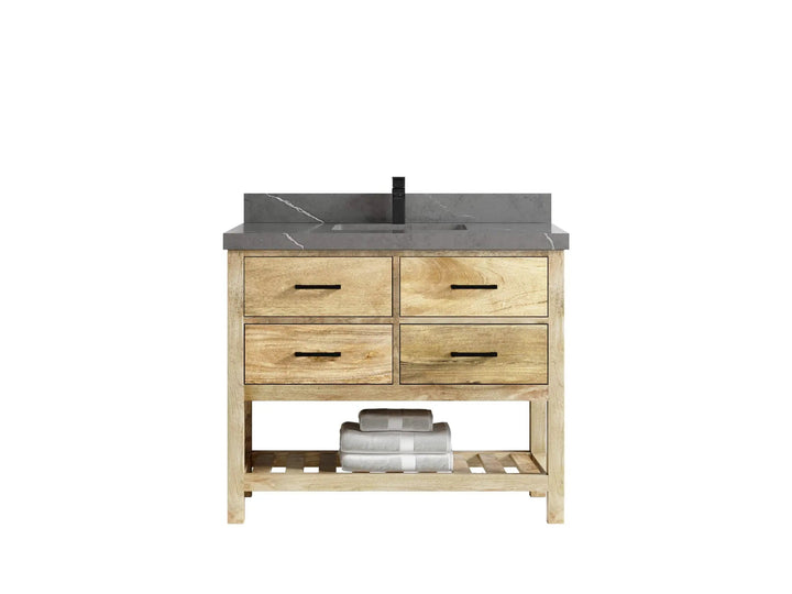 Parker Mango Wood 42 in. W x 22 in. D Single Sink Bathroom Vanity - photo 17
