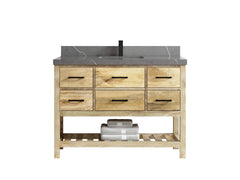 Parker Mango Wood 48 in. W x 22 in. D Single Sink Bathroom Vanity - photo 16