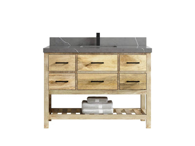 Parker Mango Wood 48 in. W x 22 in. D Single Sink Bathroom Vanity