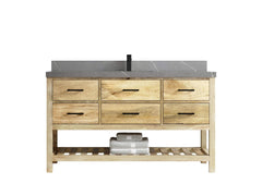 Parker Mango Wood 60 in. W x 22 in. D Single Sink Bathroom Vanity - photo 16