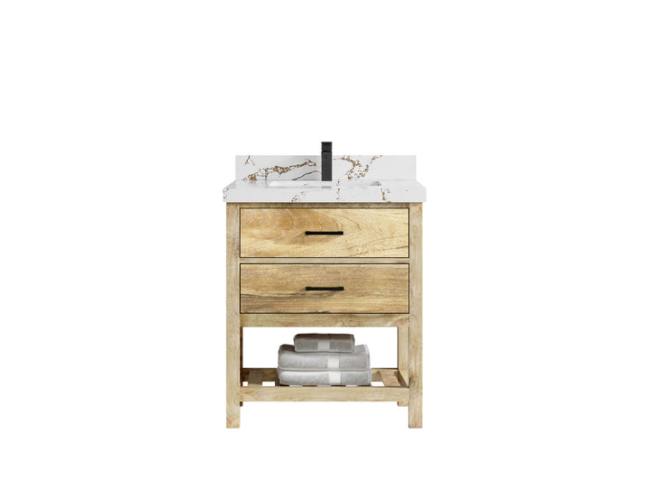 Parker Mango Wood 30 in. W x 22 in. D Single Sink Bathroom Vanity - photo 18