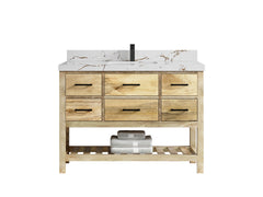 Parker Mango Wood 48 in. W x 22 in. D Single Sink Bathroom Vanity - photo 17