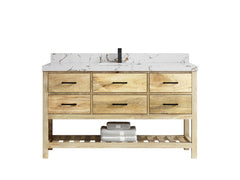 Parker Mango Wood 60 in. W x 22 in. D Single Sink Bathroom Vanity - photo 17