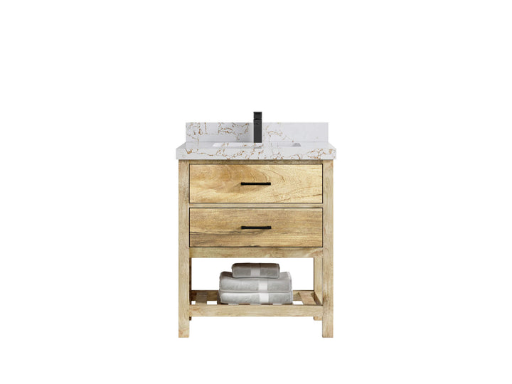 Parker Mango Wood 30 in. W x 22 in. D Single Sink Bathroom Vanity - photo 19