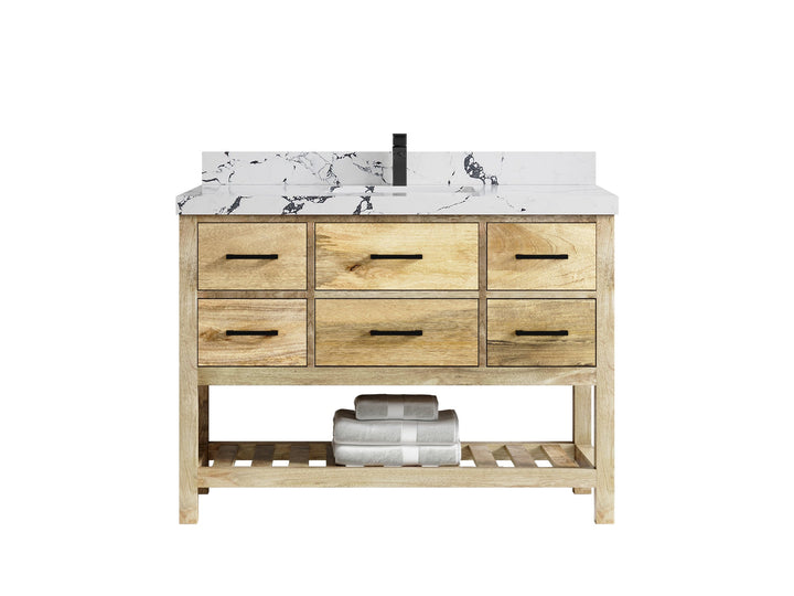 Parker Mango Wood 48 in. W x 22 in. D Single Sink Bathroom Vanity - photo 19