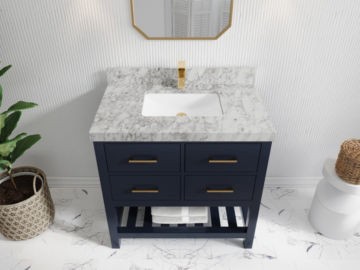 Parker 36 in. W x 22 in. D Single Sink Bathroom Vanity - photo 20