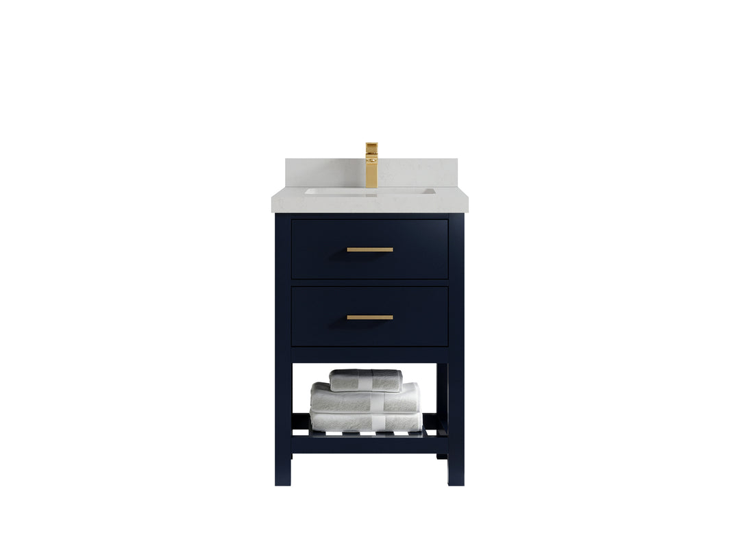 Parker 24 in. W x 22 in. D Single Sink Bathroom Vanity