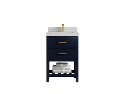 Parker 24 in. W x 22 in. D Single Sink Bathroom Vanity