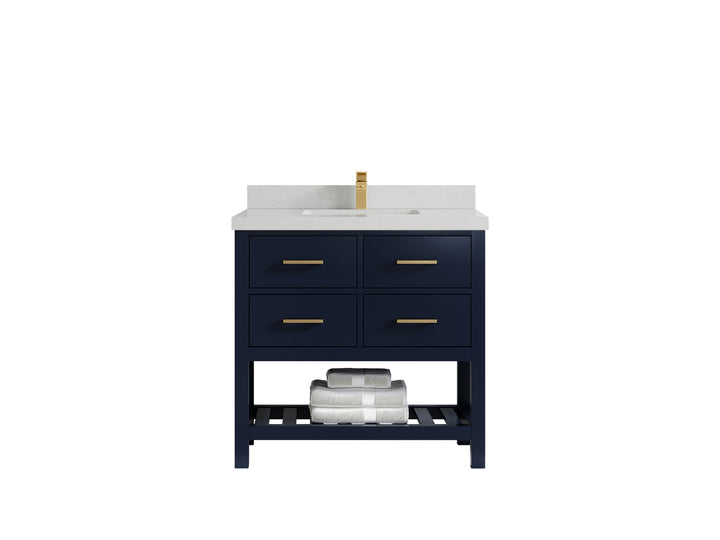Parker 36 in. W x 22 in. D Single Sink Bathroom Vanity - photo 23