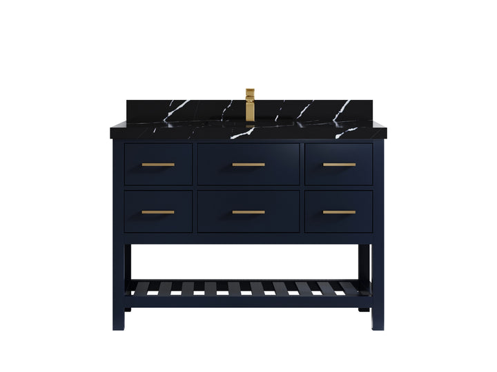 Parker 48 in. W x 22 in. D Single Sink Bathroom Vanity - photo 12