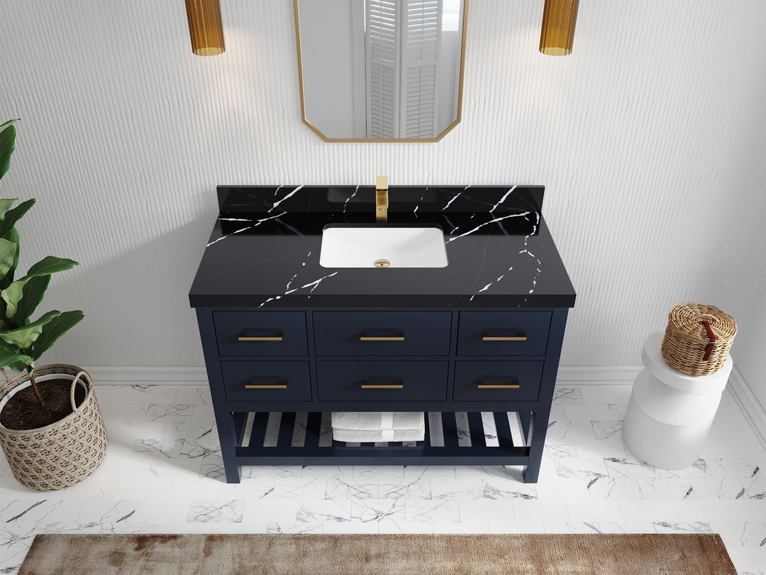 Parker 48 in. W x 22 in. D Single Sink Bathroom Vanity