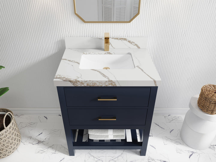 Parker 30 in. W x 22 in. D Single Sink Bathroom Vanity - photo 11