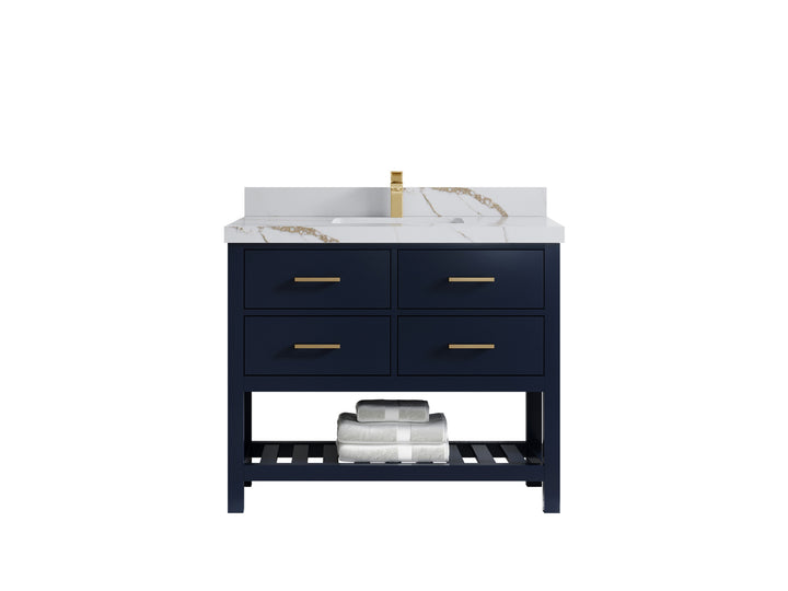 Parker 42 in. W x 22 in. D Single Sink Bathroom Vanity - photo 12