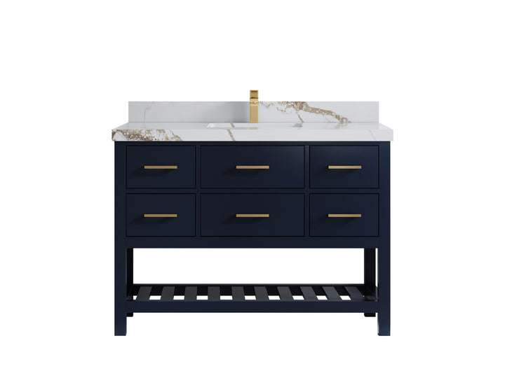 Parker 48 in. W x 22 in. D Single Sink Bathroom Vanity - photo 14